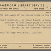 American Library Service