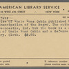 American Library Service