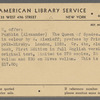 American Library Service