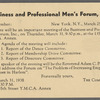 Business and Professional Men's Forum