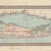 Travellers map of Long Island