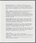 The Death of Don Juan by Elodie Lauten, program