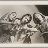 Zohra, Simkie, Ozra of the Shankar Company of "Hindu Dancers and Musicians"