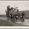 Tenant farmer moving his household goods to a new farm. Hamilton County, Tennessee