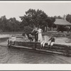 Scene in recreation area on land use project at Strawberry Point, Asawomen Bay, Delaware