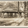 Shelter at recreational area at Trap Pond. Delaware land use project