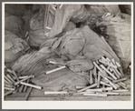 Bobbins made at lumber mill. Lowell, Vermont