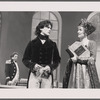 David Manis, Billy Crudup and Lisa Banes in the stage production Arcadia