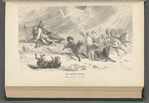 An Arctic Team. (From a sketch by Dr. Hayes)