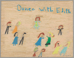 Dance with Edith: Artwork by one of Edith Segal's dance students