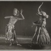 Uday Shankar and a member of his company performing Tandava Nrittya 
