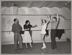 Léonide Massine and La Argentinita rehearsing Alexandra Danilova and Michael Panaieff in Capriccio Espagnol