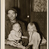 Ellery Shufelt with his children. Albany County, New York