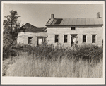 Abandoned farmhouse. Land use project. Albany County, New York