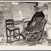 Corner of room in abandoned house. Albany County, New York