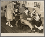 Interior of schoolhouse. Land use project. Albany County, New York