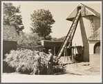 Silo on farm. Eden Mills, Vermont