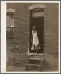 Negro woman in slum area. Washington, D.C