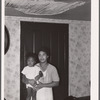 Wife and child of prospective homesteader. Newport News Homesteads, Virginia