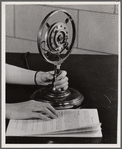 Radio used in information work. United States Department of Agriculture (USDA). Washington, D.C