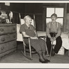 Mr. and Mrs. John Laberdee, a farm couple whose children have left the submarginal area. Jefferson County, New York