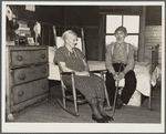 Mr. and Mrs. John Laberdee, a farm couple whose children have left the submarginal area. Jefferson County, New York