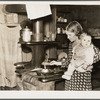 Mrs. George Deacon and baby. Oswego County, New York