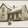 House on Hugh Trumbull's farm. Oswego County, New York