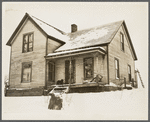 House on Hugh Trumbull's farm. Oswego County, New York