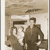 George Deacon, wife and baby. Oswego County, New York