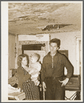 George Deacon, wife and baby. Oswego County, New York