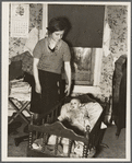 Mrs. Wallace and baby. Oswego County, New York