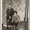 Ralph Wallace, wife and child. Oswego County, New York