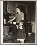 Mrs. Wallace and daughter. Oswego County, New York