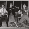 Sammy Davis Jr., Chita Rivera and Hal Loman in the stage production Mr. Wonderful