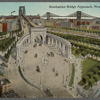 Manhattan Bridge approach, New York City
