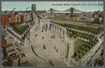 Manhattan Bridge approach, New York City