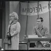 Alice Ghostley and John Alderman in The Sign in Sidney Brustein's Window