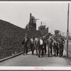 Change of shift at the steel plant. Aliquippa, Pennsylvania
