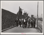 Change of shift at the steel plant. Aliquippa, Pennsylvania