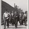 Change of shift at the steel plant. Aliquippa, Pennsylvania