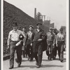 Change of shift at the steel plant. Aliquippa, Pennsylvania
