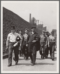 Change of shift at the steel plant. Aliquippa, Pennsylvania