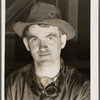 Steel worker in Pittsburgh steel mill. Pittsburgh, Pennsylvania
