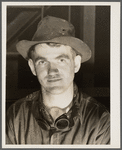 Steel worker in Pittsburgh steel mill. Pittsburgh, Pennsylvania