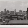 Pittsburgh. View of the city from Homestead