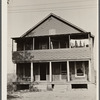 Many migrants potato pickers board at houses in town. Freehold, New Jersey