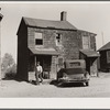 Many migrant potato pickers board at houses in town. Freehold, New Jersey