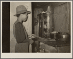 Wife of farm laborer. "Eighty Acres", Glassboro, New Jersey