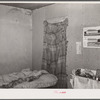 Room in which migratory agricultural workers sleep. Camden County, New Jersey